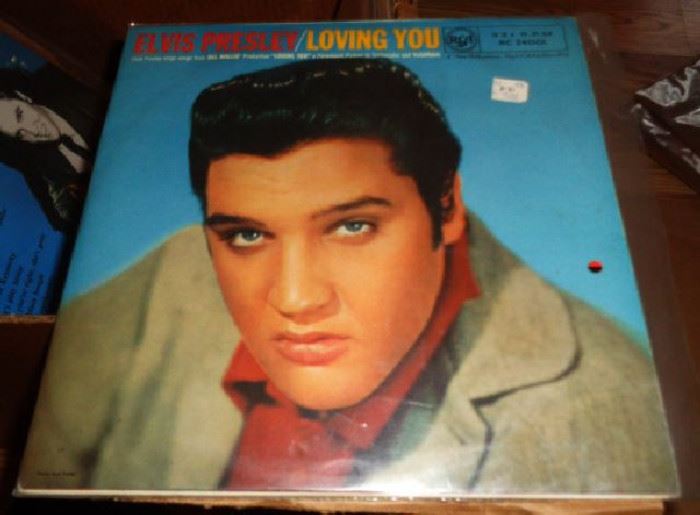 Original Elvis Presley 78 "Loving You" with the Original Picture Sleeve