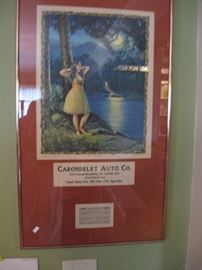 Living Room  1929 Hula Girl Calendar