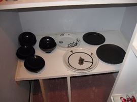 Back closet Stairway  dishes