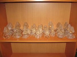 Upstairs Office Salvador Dali Perfume Bottles Mfg in 2011 (Bottom is lips--Top is a nose)