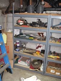 Downstairs Garage   Power tools, Tools, etc