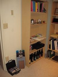 Downstairs Office  Book Shelves 