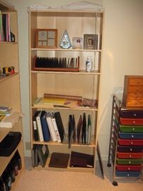 Down Stairs Office  Books shelves 