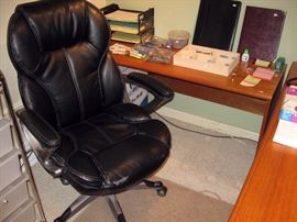 Downstairs bedroom   Office chair,  Small desk