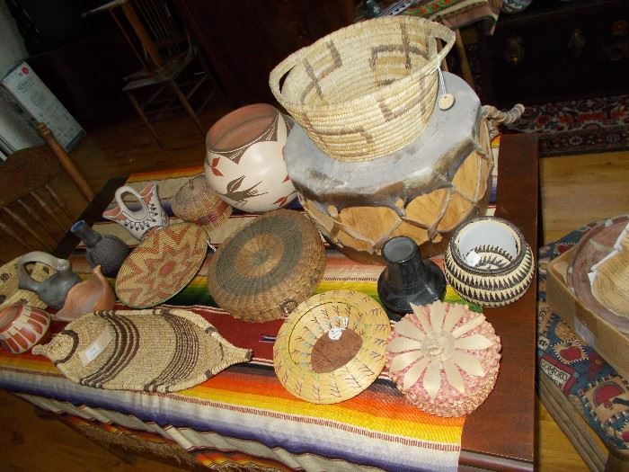 drum sold ,conoe  basket is sold 