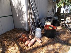 Old turpentine pots