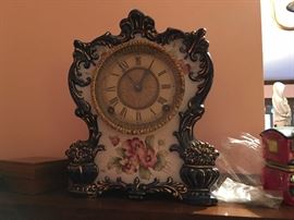 Porcelain clocks