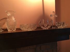 Pressed and cut glass