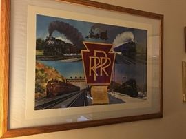 Railroad memorabilia 