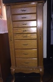 Nice jewelry cabinet