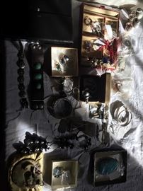 Sterling silver jewelry etc.