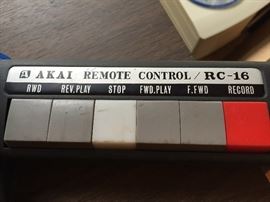AKAI remote control RC-16