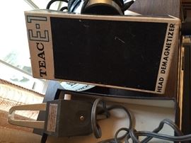 Teac E-1 head demagnetizer