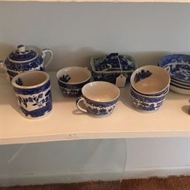 Blue Willow Ware.