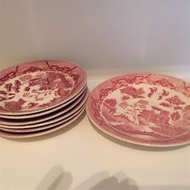 Red Willow ware. Nippon Japan.