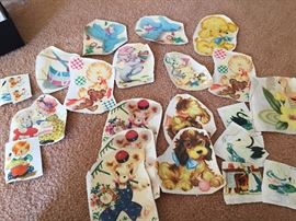 Vintage furniture/wall decals.