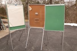 chalkboard easels w/or w/ out paper pads