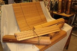 bamboo wood window shades