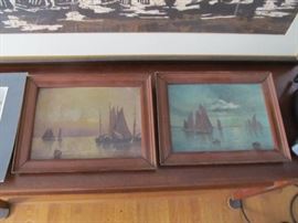pair of late 19th century Dutch Paintings