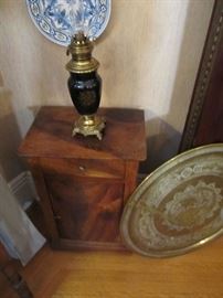 19th c. French oil lamp