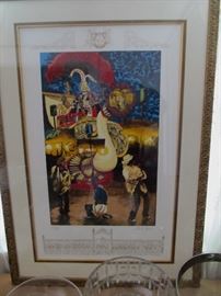 Philip Sage signed & numbered Orpheus Flambeau