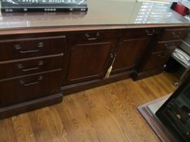 mahogany credenza & mahogany filing cabinet high end, at low end prices.