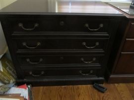 mahogany filing cabinet, at low end prices.