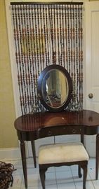 Ladies dressing table & stool