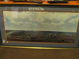 Early New Orleans Framed Picture