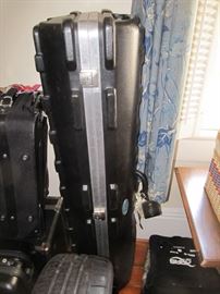 Hard case golf club shipping container