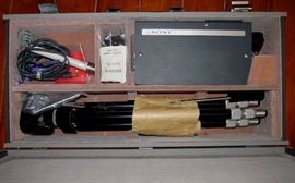 Sony camera for 1965 Sony Video Tape Player. Camera and video tape player will be sold as a set.