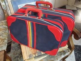 1970's soft luggage 