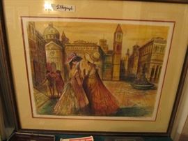 signed & numbered lithograph