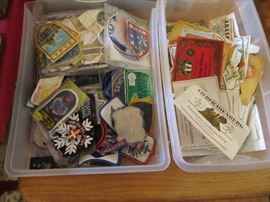 patches & labels from around the world, many ski related