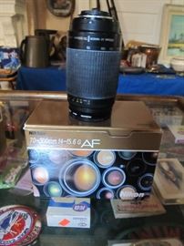 70-300 f4-f5.6 G AF Nikkor lens