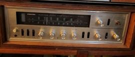 Sansui Tr 707A Stereo Amp. Amp in attic will be available Monday. 