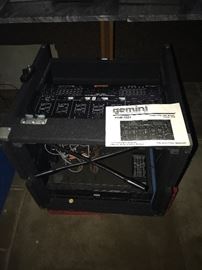 gemini stereo pre-AMP Mixer Equalizer