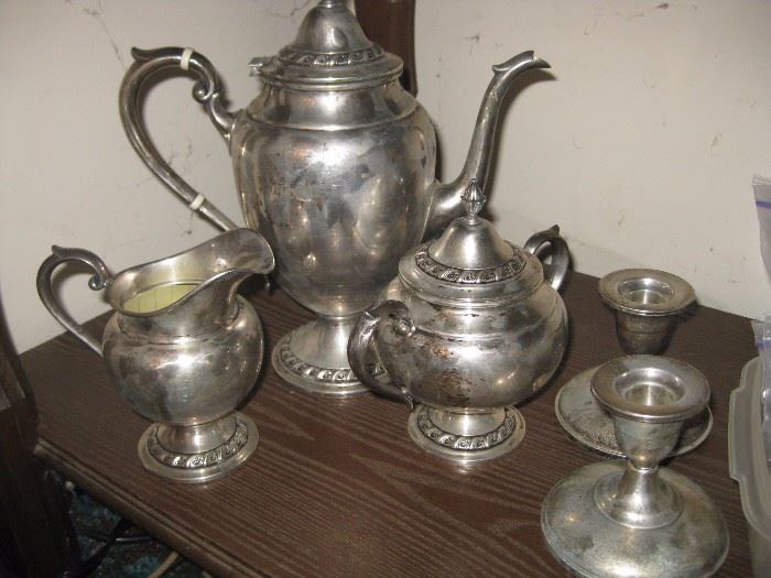 Gorham sterling tea set
