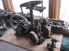 Several steam engines