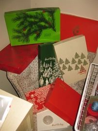 vintage Marshall Fields boxes