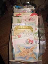 postcards and stationary