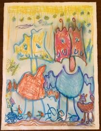 Freda Maddow.  Mixed Media.