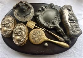 Art Nouveau Dresser Pieces