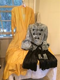 Schiaparelli Dressing Gown and 1930's Hostess Pajamas