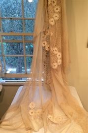 Handmade Lace Bed Cover