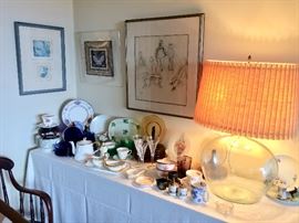 English Bone China (Spode, etc.), Haviland Limoges, Wedgwood Basalt, Etc.