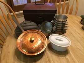 Brioche Pans, Copper Skillet, Melon Mold, More