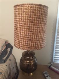1950's brass lamp