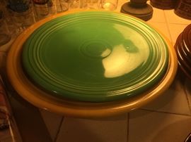 2 Fiesta Platter 1950's