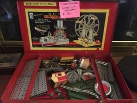 Erector set 1950's